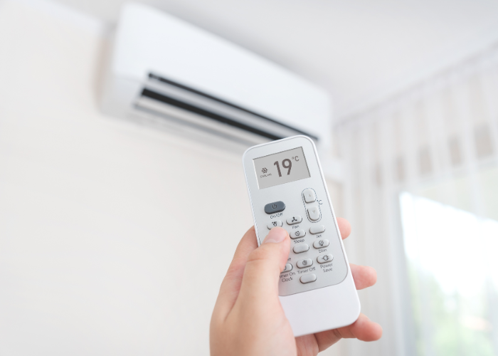 Een airco gebruiken